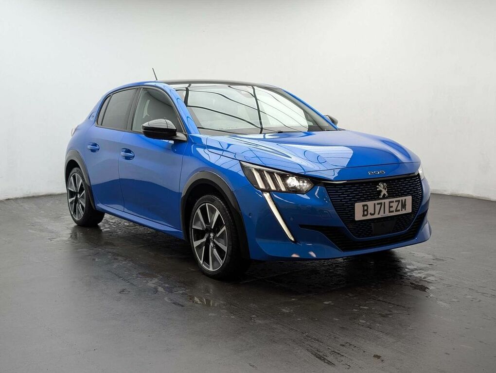 Peugeot e-208 208 Gt Ev Blue #2