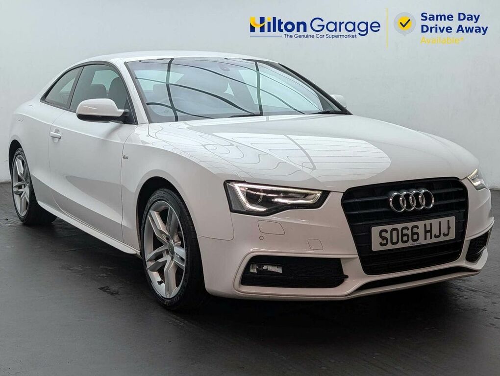 Audi A5 1.8 A5 S Line Tfsi SO66HJJ White