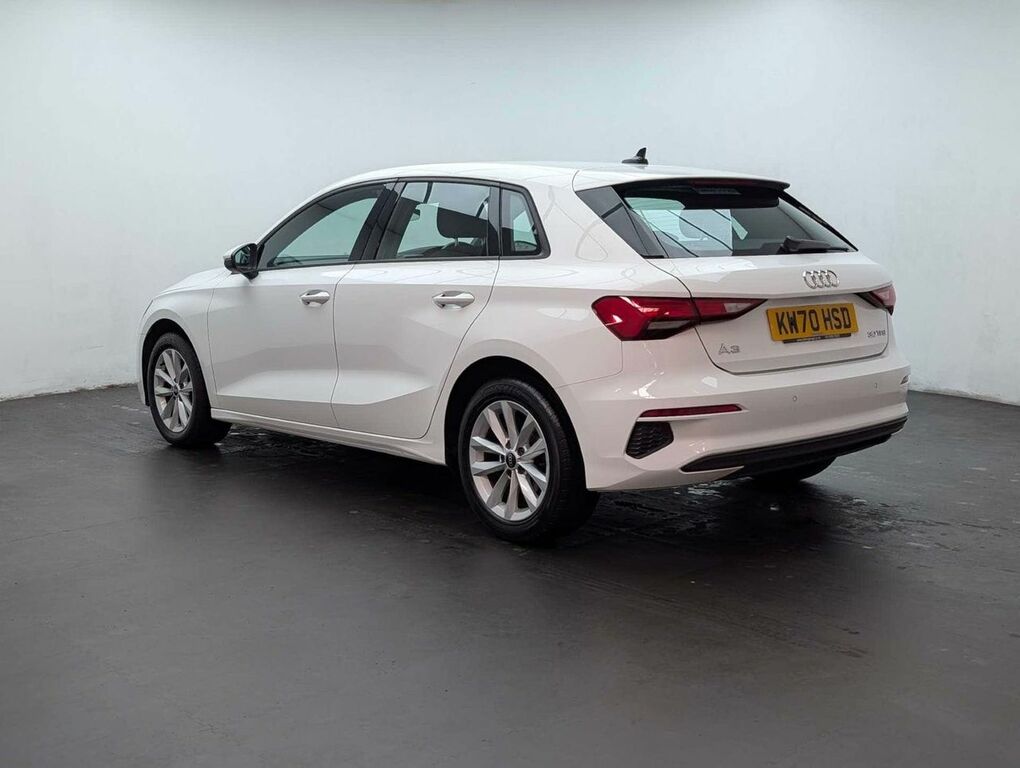 Audi A3 1.0 A3 Sportback 30 Tfsi Technik KW70HSD White #6