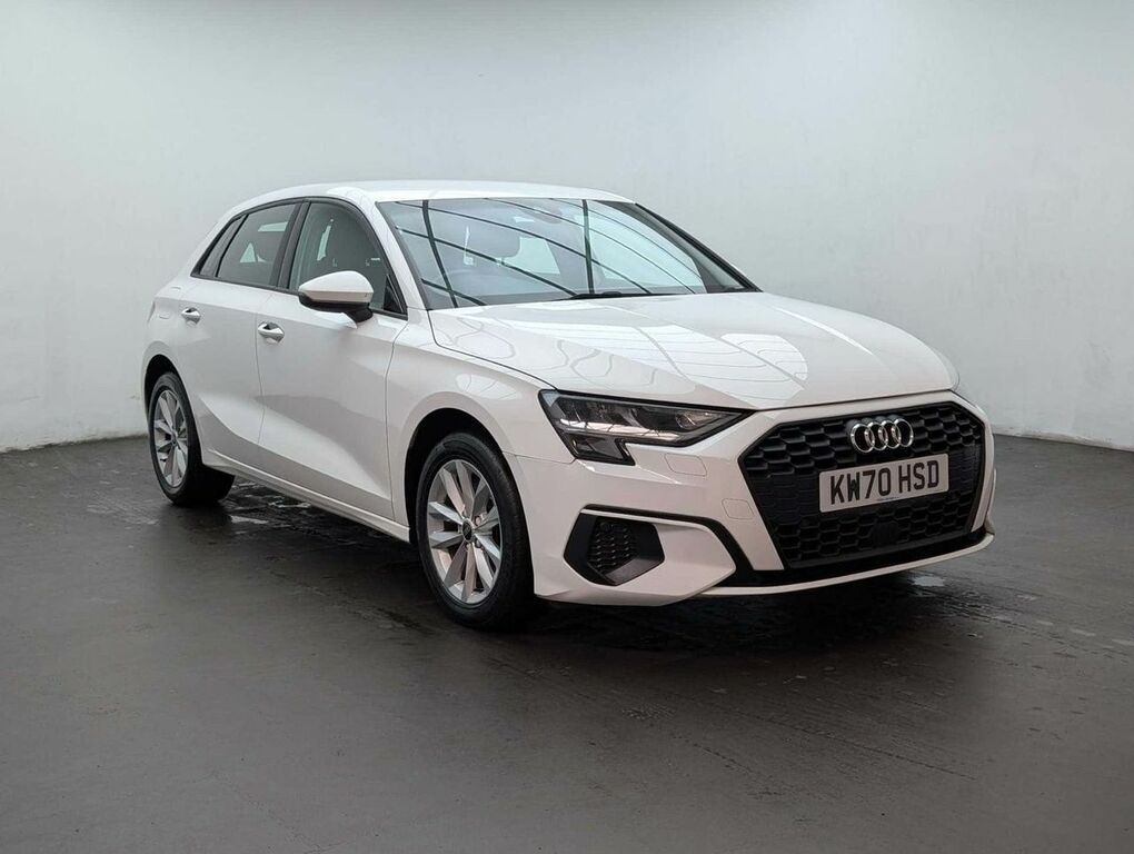 Audi A3 1.0 A3 Sportback 30 Tfsi Technik KW70HSD White #2