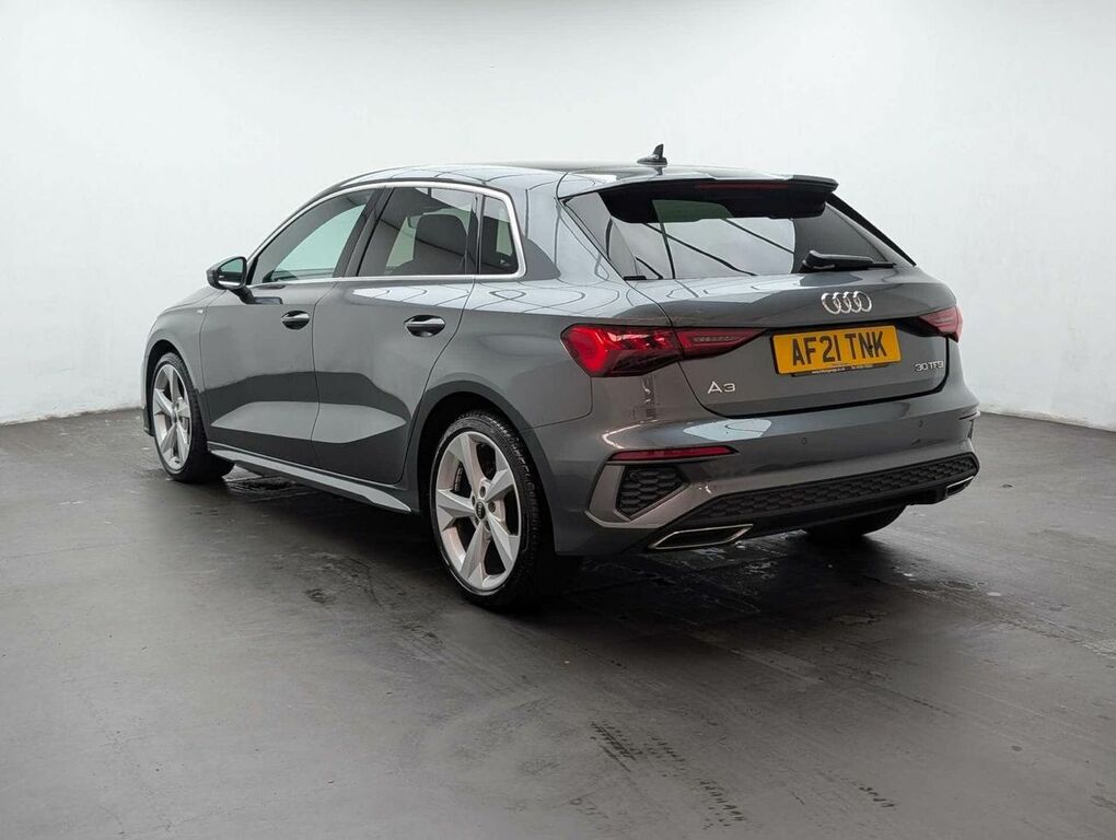 Audi A3 1.0 A3 Sportback 30 Tfsi S Line AF21TNK Grey #6