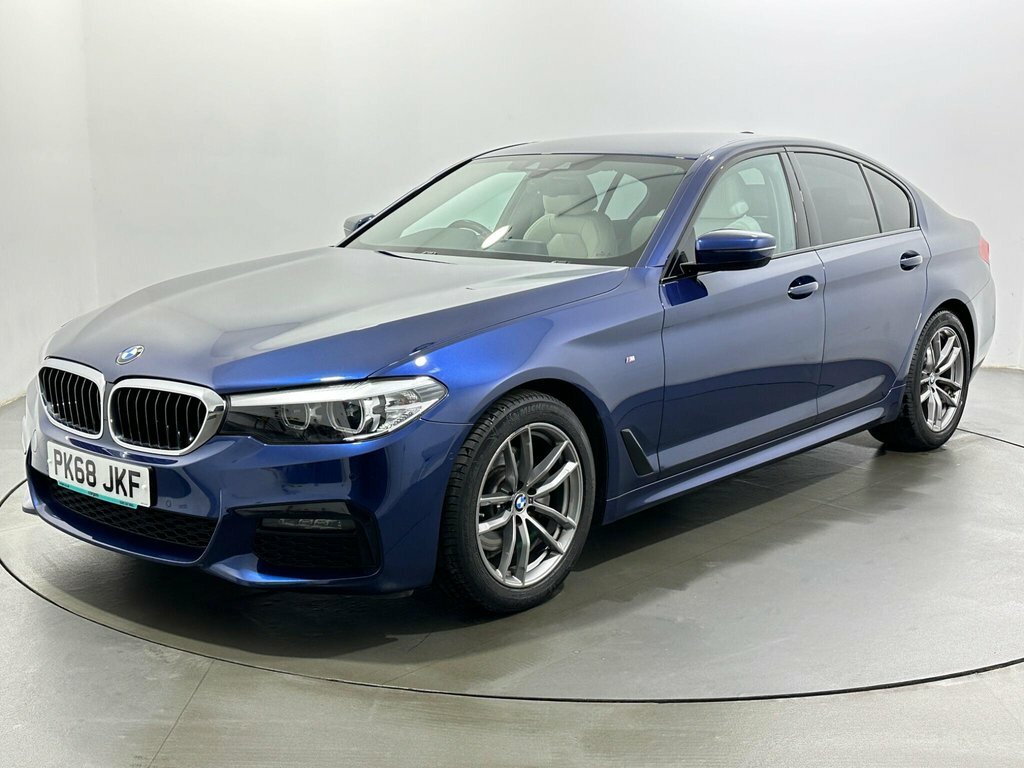 BMW 5 Series 2L M Sport PK68JKF Blue #3