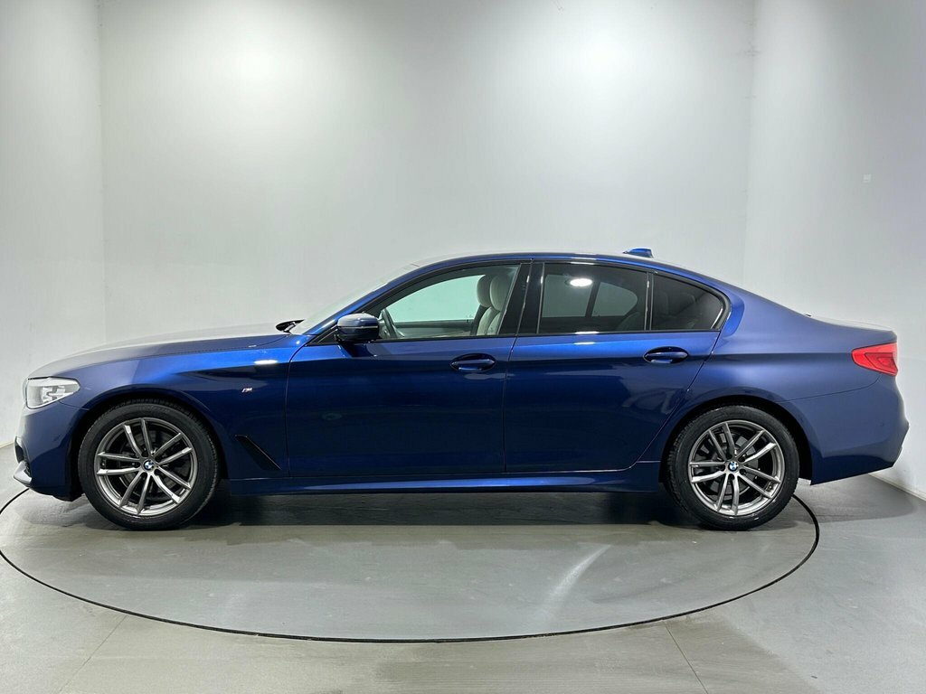 BMW 5 Series 2L M Sport PK68JKF Blue #4