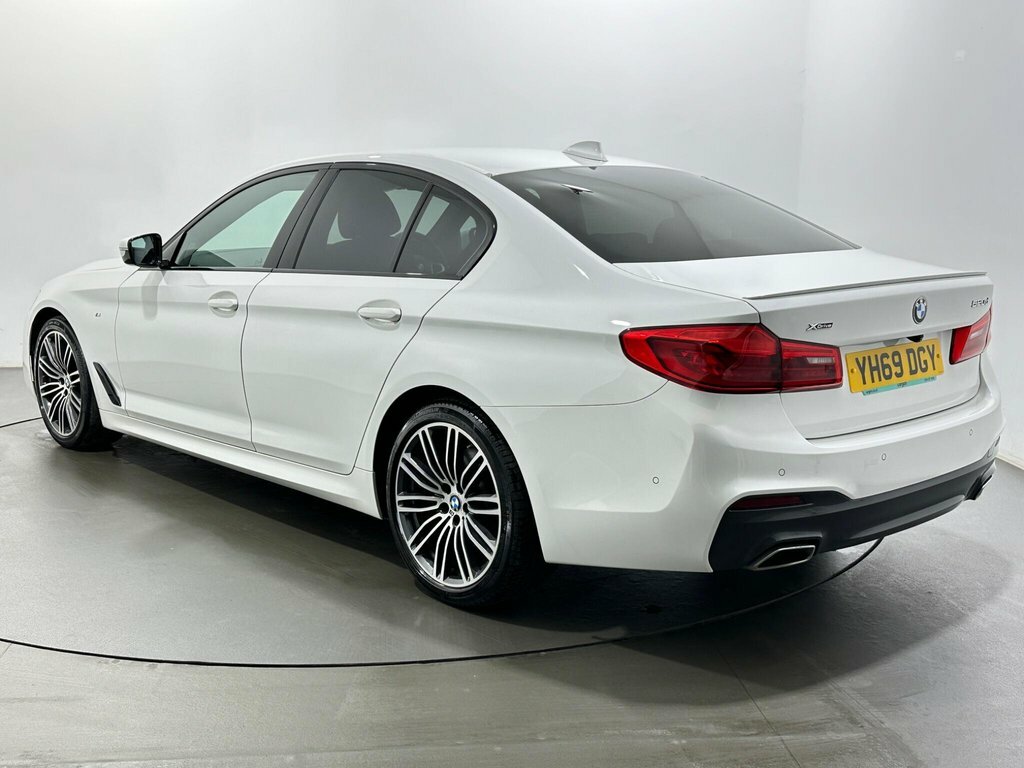BMW 5 Series 2L M Sport YH69DGY White #5