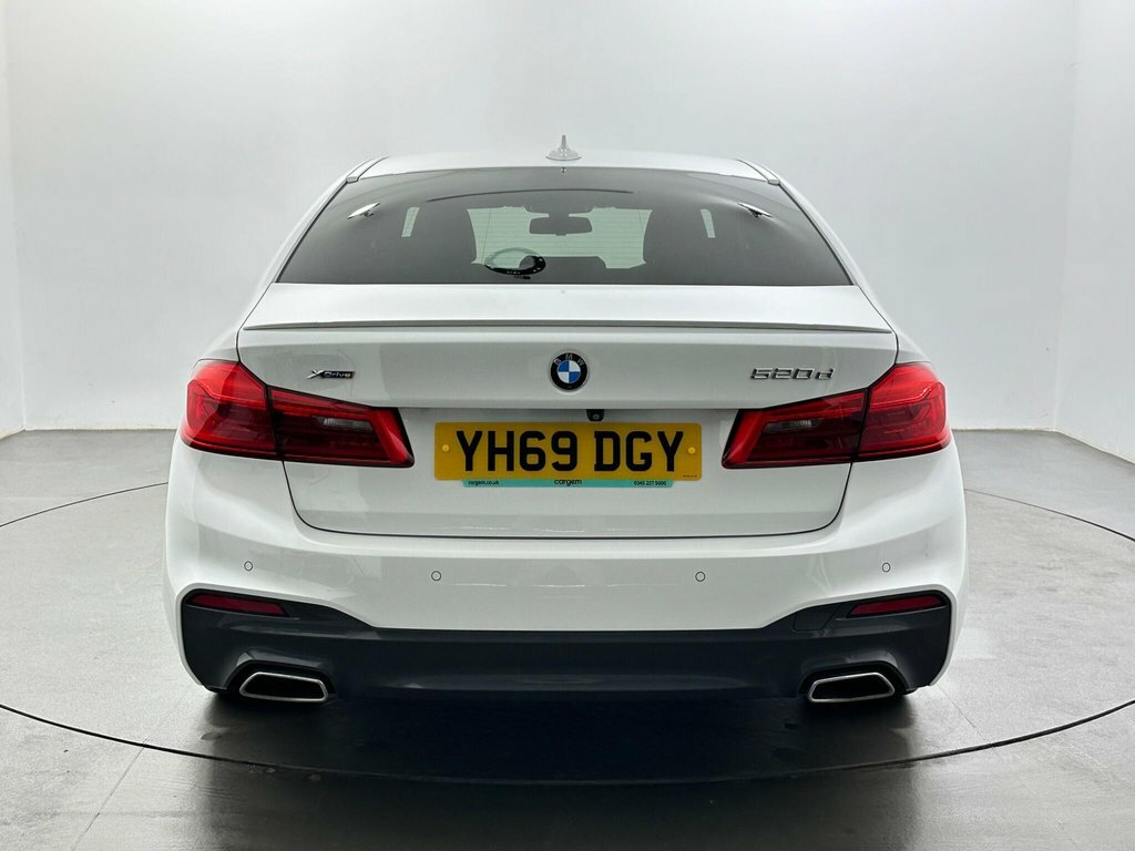 BMW 5 Series 2L M Sport YH69DGY White #6