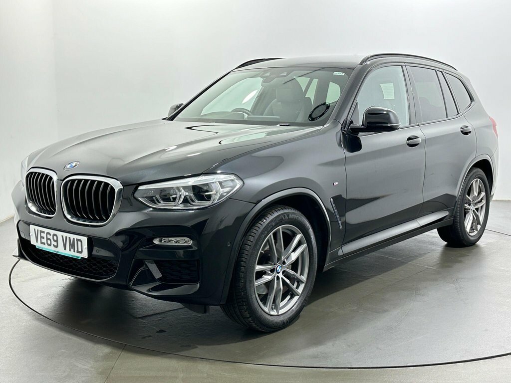 BMW X3 2L M Sport VE69VMD Black #3