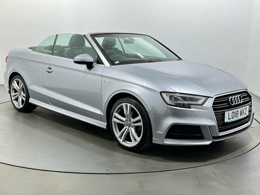 Audi A3 Cabriolet 2L S Line Silver