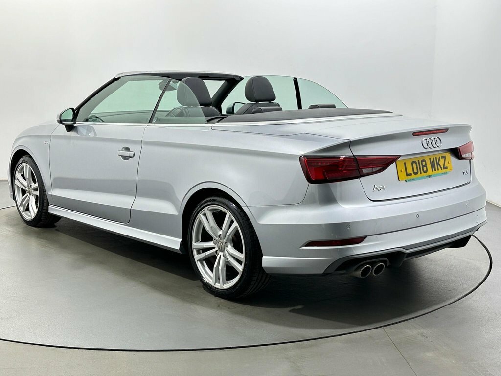 Audi A3 Cabriolet 2L S Line Silver #5