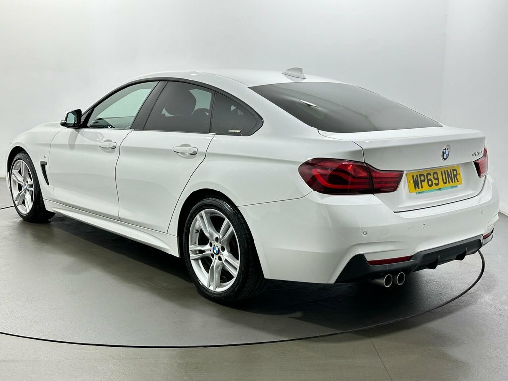 BMW 4 Series Gran Coupe 2L M Sport WP69UNR White #5