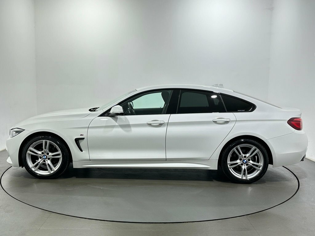 BMW 4 Series Gran Coupe 2L M Sport WP69UNR White #4