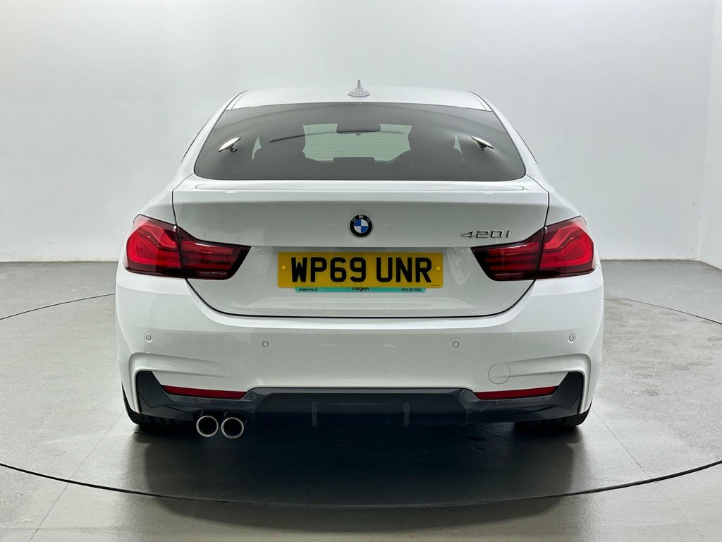 BMW 4 Series Gran Coupe 2L M Sport WP69UNR White #6