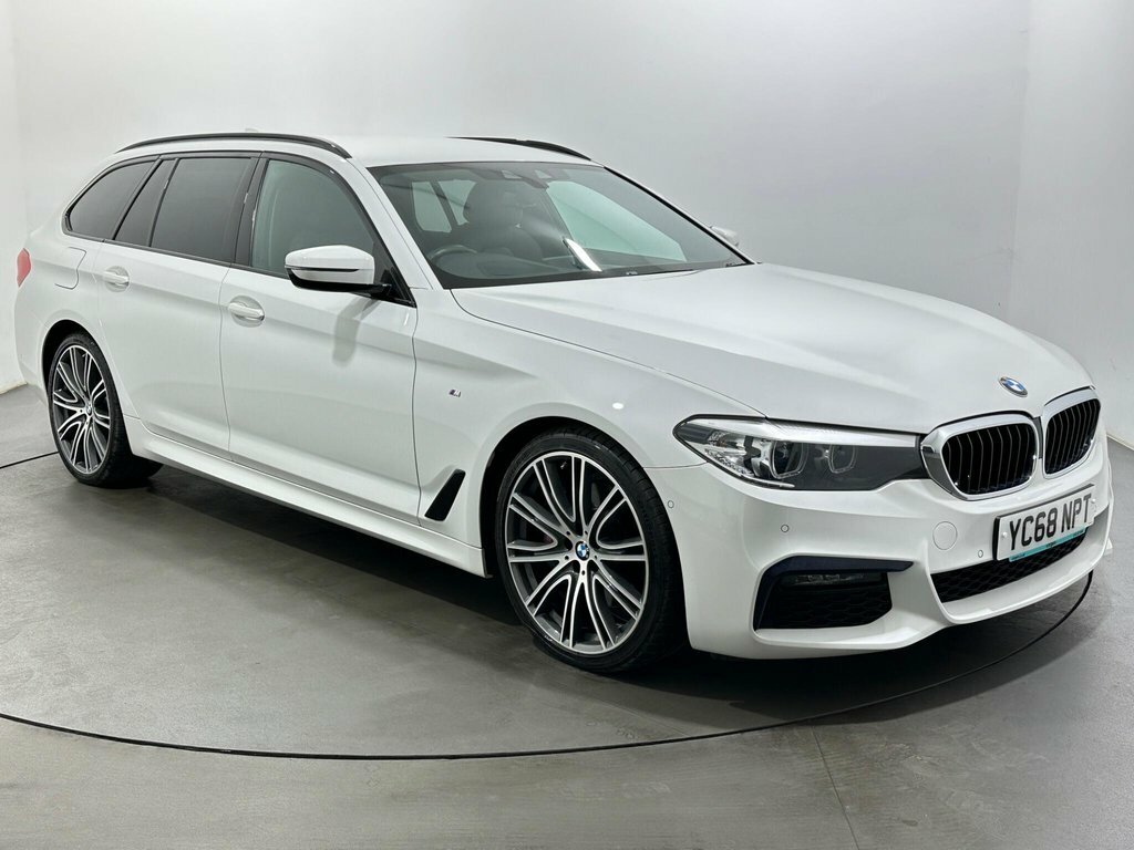BMW 5 Series 3L M Sport White