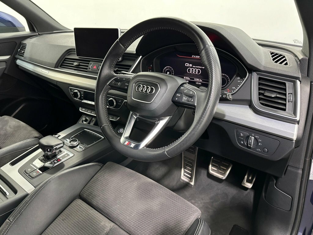 Audi Q5 2.0 Tdi S Line S Tronic Quattro Euro 6 Ss Black #9