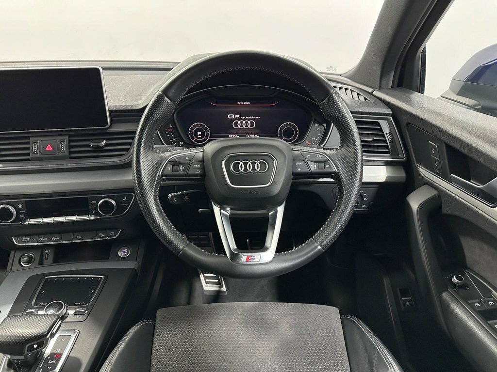 Audi Q5 2.0 Tdi S Line S Tronic Quattro Euro 6 Ss Black #11