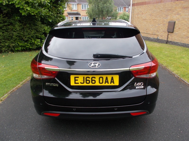 Hyundai I40 1.7 Crdi Blue Drive Black #6