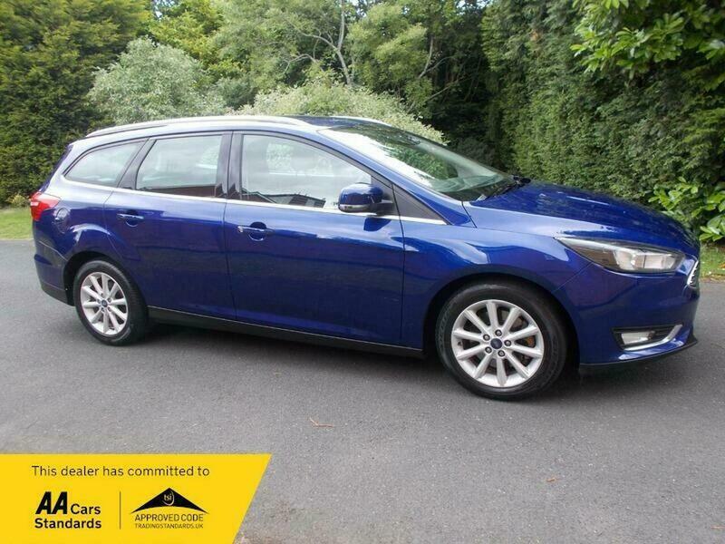 Ford Focus 1.5T Ecoboost Titanium Estate Blue