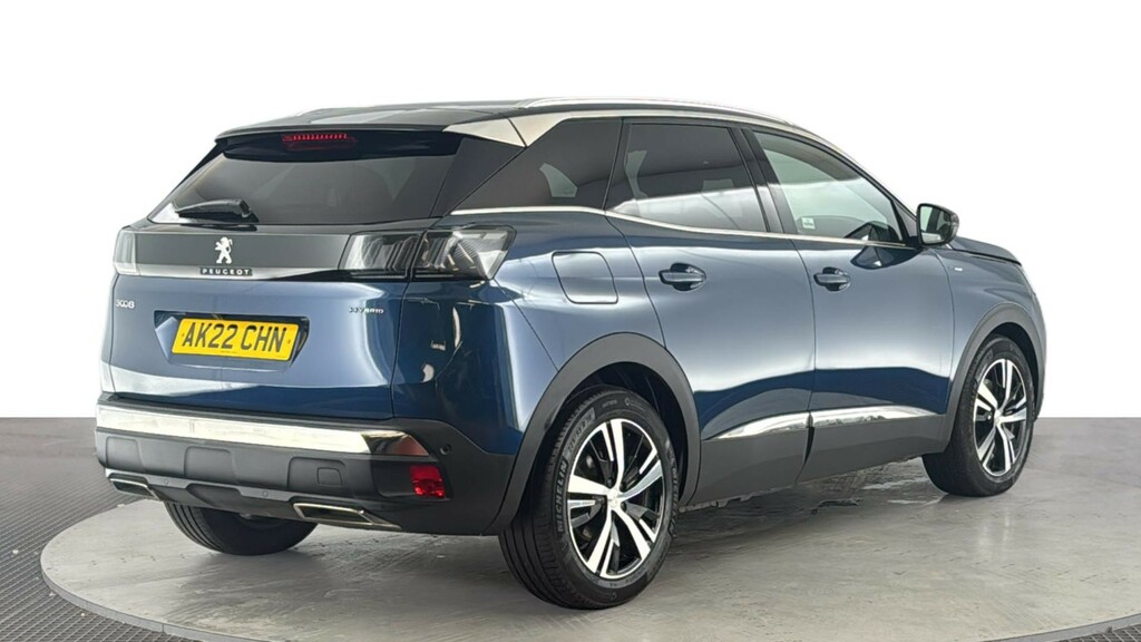 Peugeot 3008 1.6 13.2Kwh Gt Suv Plug-in Hybrid E-eat AK22CHN Blue #4