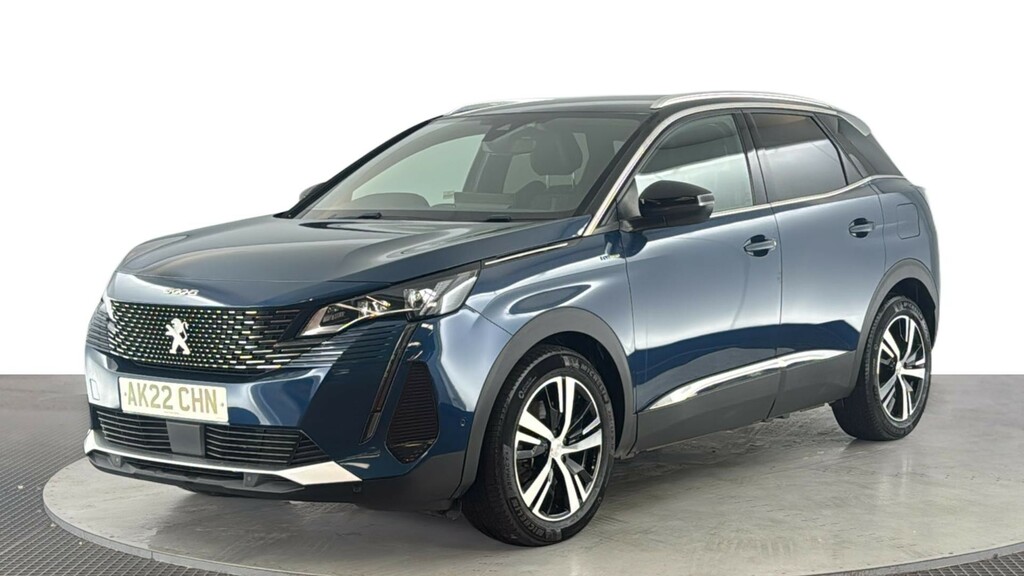 Peugeot 3008 1.6 13.2Kwh Gt Suv Plug-in Hybrid E-eat Blue