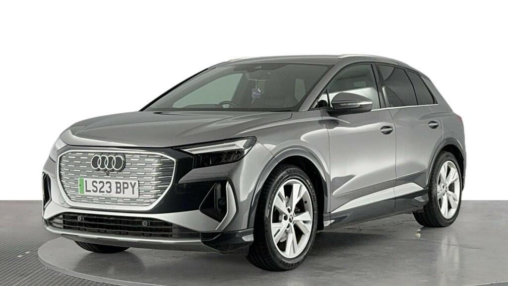 Audi Q4 E Tron 35 S Line Suv 55Kwh 170 Ps LS23BPY Grey #4