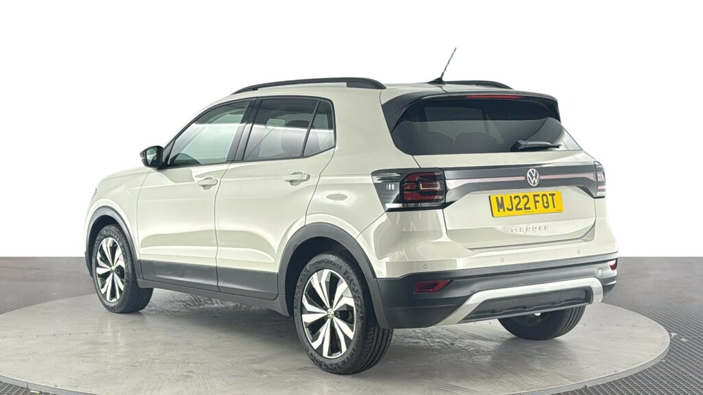 Volkswagen T-Cross 1.0 Tsi Black Edition Suv Euro 6 MJ22FOT Grey #6