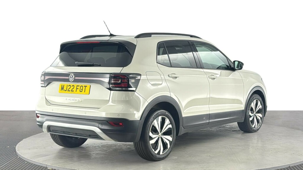 Volkswagen T-Cross 1.0 Tsi Black Edition Suv Euro 6 MJ22FOT Grey #4