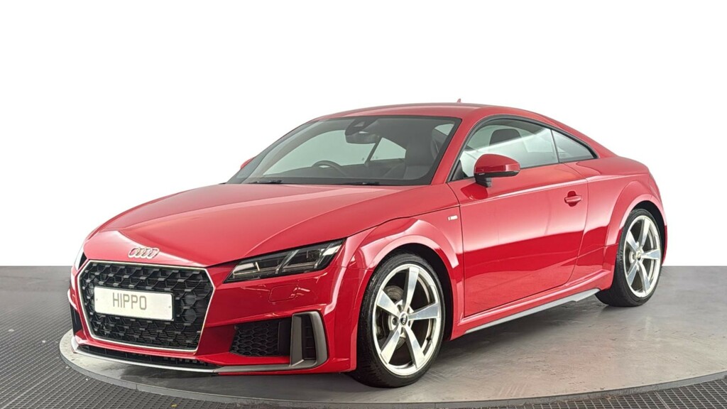 Audi TT 2.0 Tfsi 40 S Line Coupe S Tronic Euro Red