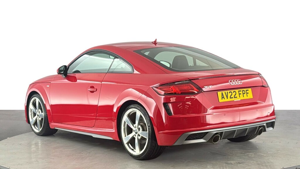 Audi TT 2.0 Tfsi 40 S Line Coupe S Tronic Euro AV22FPF Red #6