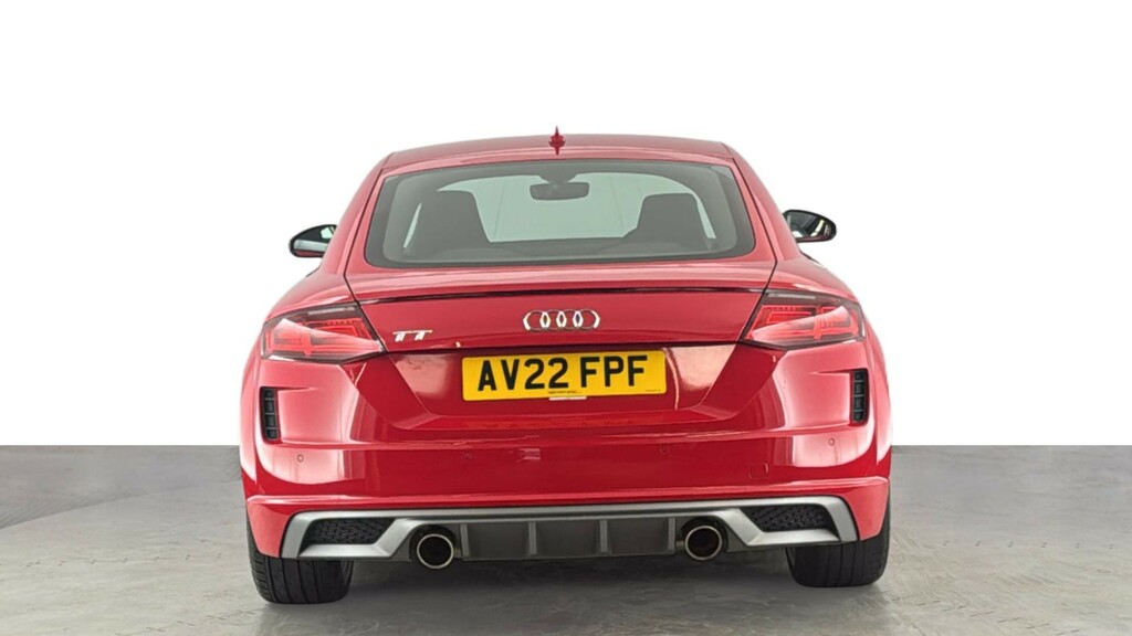 Audi TT 2.0 Tfsi 40 S Line Coupe S Tronic Euro AV22FPF Red #5