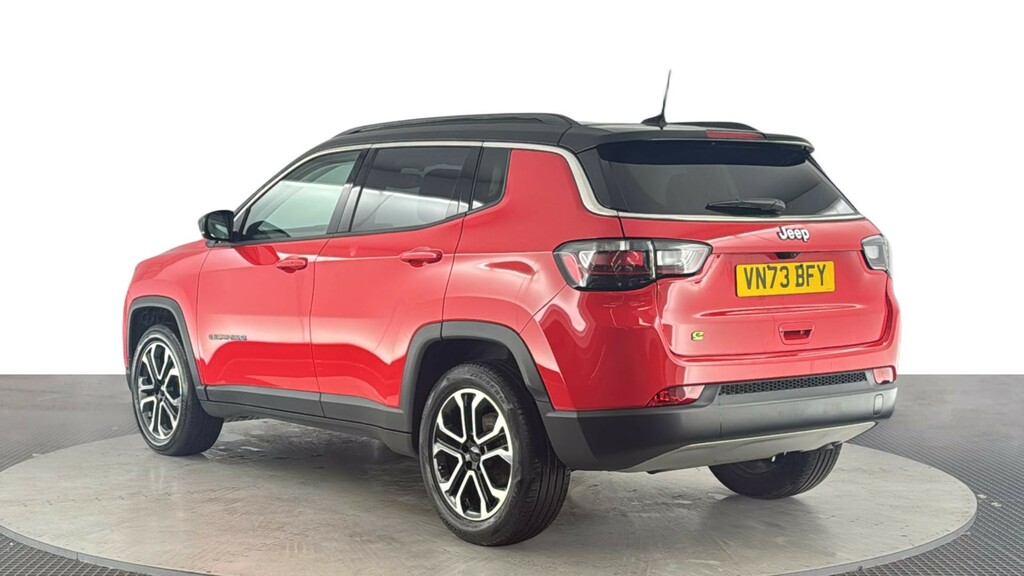 Jeep Compass 1.5 T4 E-hybrid Mhev Limited Suv Hybrid VN73BFY Red #6