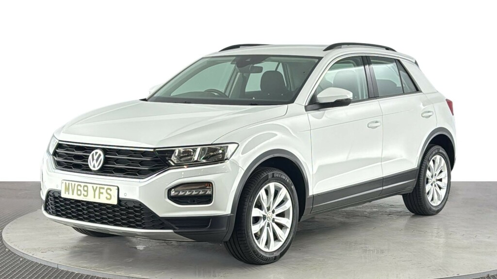 Volkswagen T-Roc 1.0 Tsi Gpf Se Suv Euro 6 Ss White