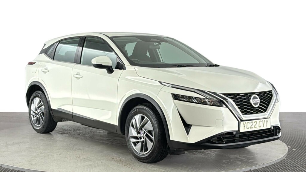 Nissan Qashqai 1.3 Dig-t Mhev Acenta Premium Suv Hybri YC22CVY White #2
