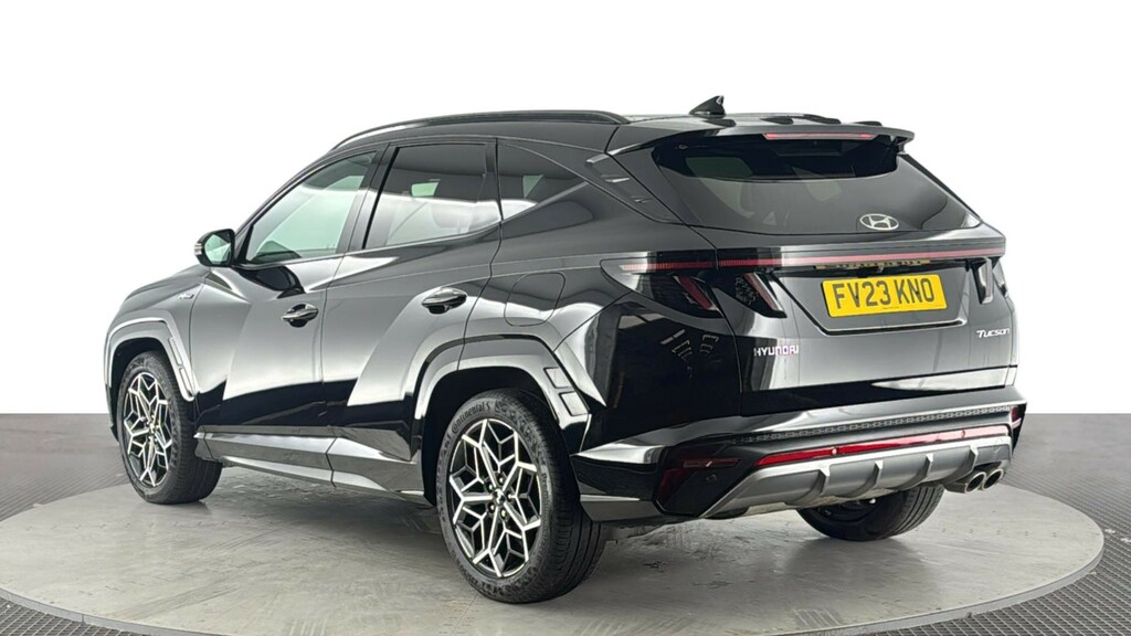 Hyundai Tucson 1.6 T-gdi Mhev N Line S Suv Hybrid Dct FV23KNO Black #6