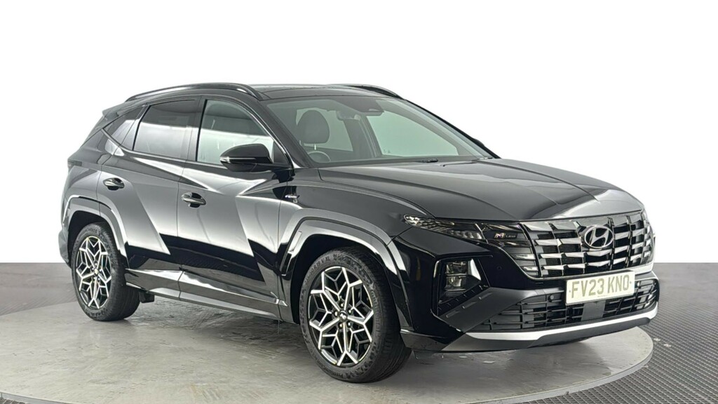 Hyundai Tucson 1.6 T-gdi Mhev N Line S Suv Hybrid Dct FV23KNO Black #2