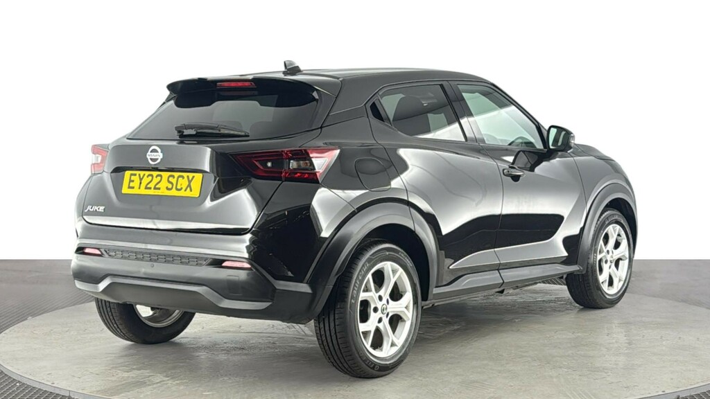 Nissan Juke 1.0 Dig-t N-connecta Suv Euro 6 EY22SCX Black #4