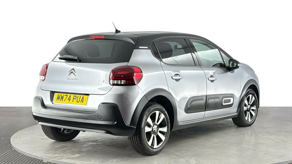 Citroen C3 1.2 Puretech Plus Hatchback Euro MW74PUA Grey #4