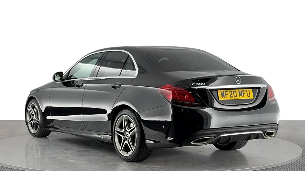 Mercedes-Benz C Class 2.0 C300 Amg Line Edition Saloon G-tron Black #6