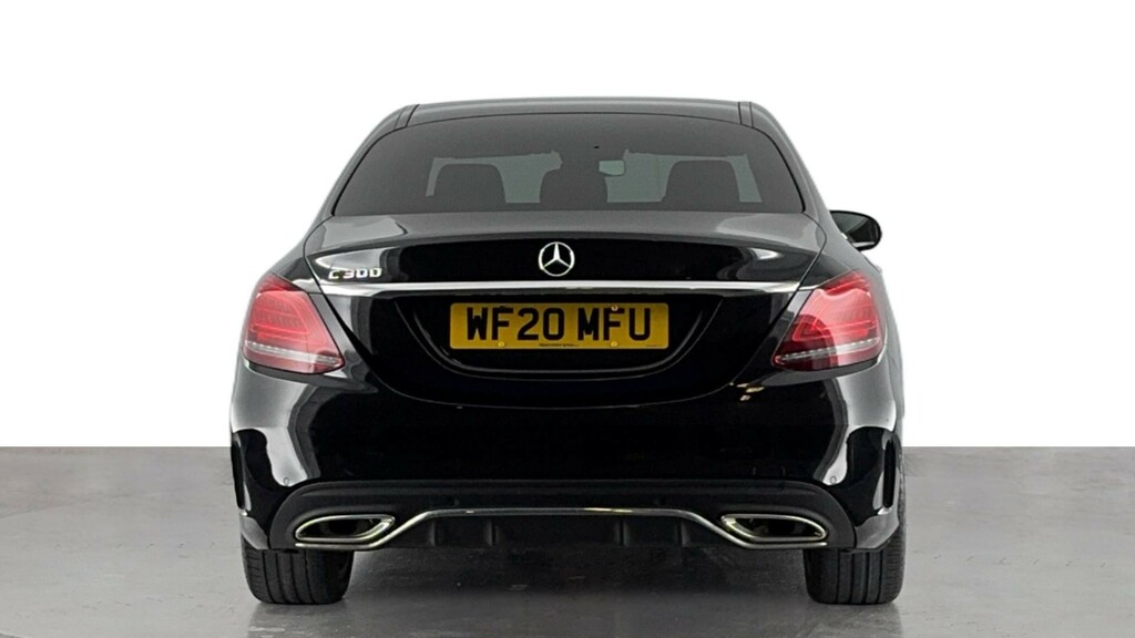 Mercedes-Benz C Class 2.0 C300 Amg Line Edition Saloon G-tron Black #5