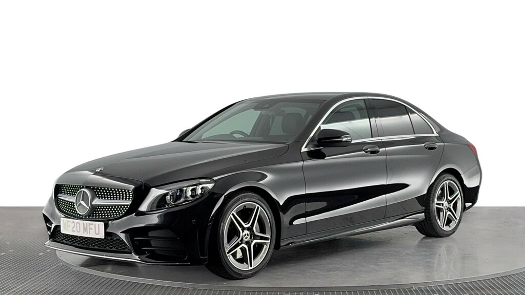 Mercedes-Benz C Class 2.0 C300 Amg Line Edition Saloon G-tron Black