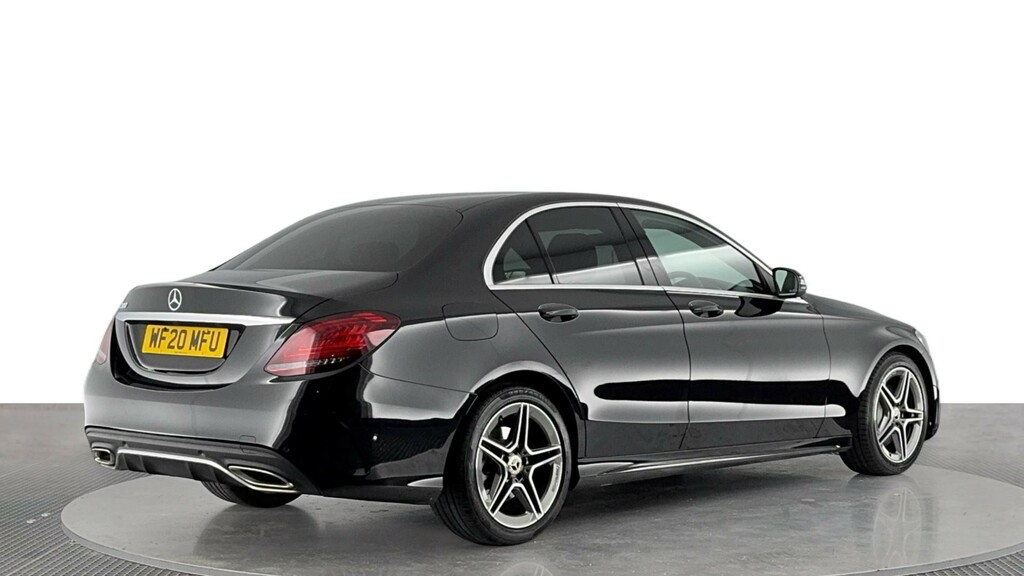 Mercedes-Benz C Class 2.0 C300 Amg Line Edition Saloon G-tron Black #4