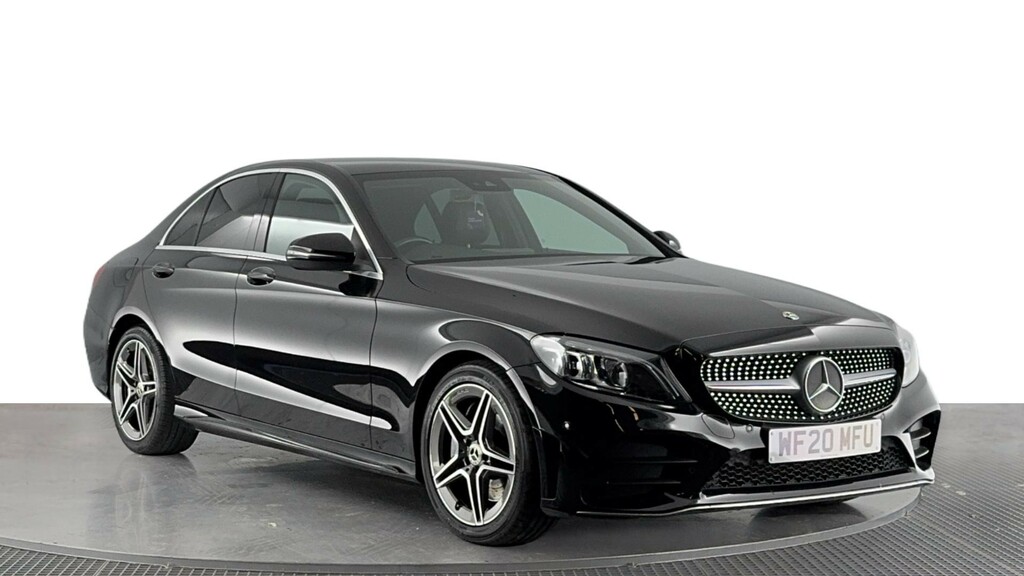 Mercedes-Benz C Class 2.0 C300 Amg Line Edition Saloon G-tron Black #2
