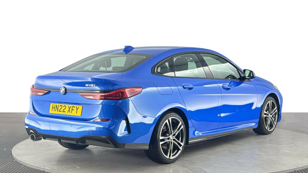 BMW 2 Series Gran Coupe 1.5 218I M Sport Saloon Dct Euro 6 Ss HN22XFY Blue #4