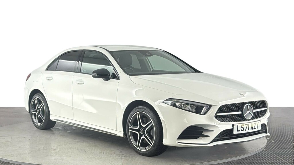 Mercedes-Benz A Class 1.3 A250e 15.6Kwh Amg Line Edition Saloon Petr White #2