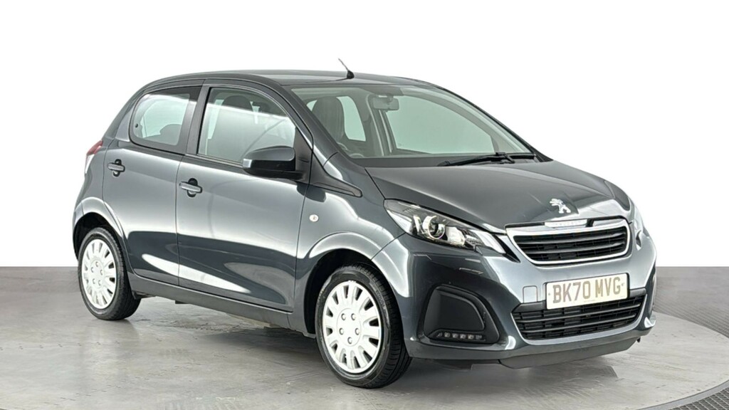 Peugeot 108 1.0 Active Hatchback Euro 6 Ss BK70MVG Grey #2