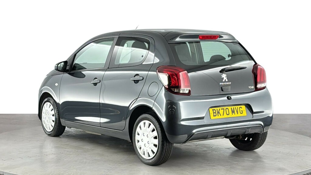Peugeot 108 1.0 Active Hatchback Euro 6 Ss BK70MVG Grey #6