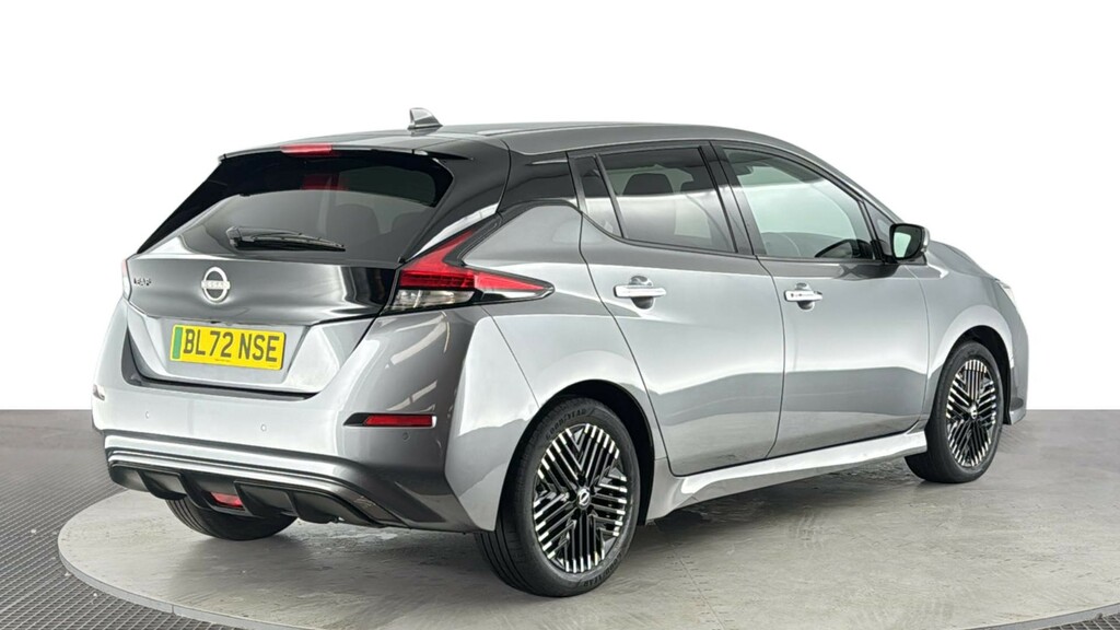 Nissan Leaf 39Kwh Tekna Hatchback 150 Ps BL72NSE Grey #4