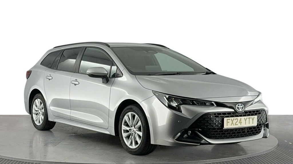 Toyota Corolla 1.8 Vvt-h Icon Touring Sports Hybrid Cv FX24YTY Silver #2