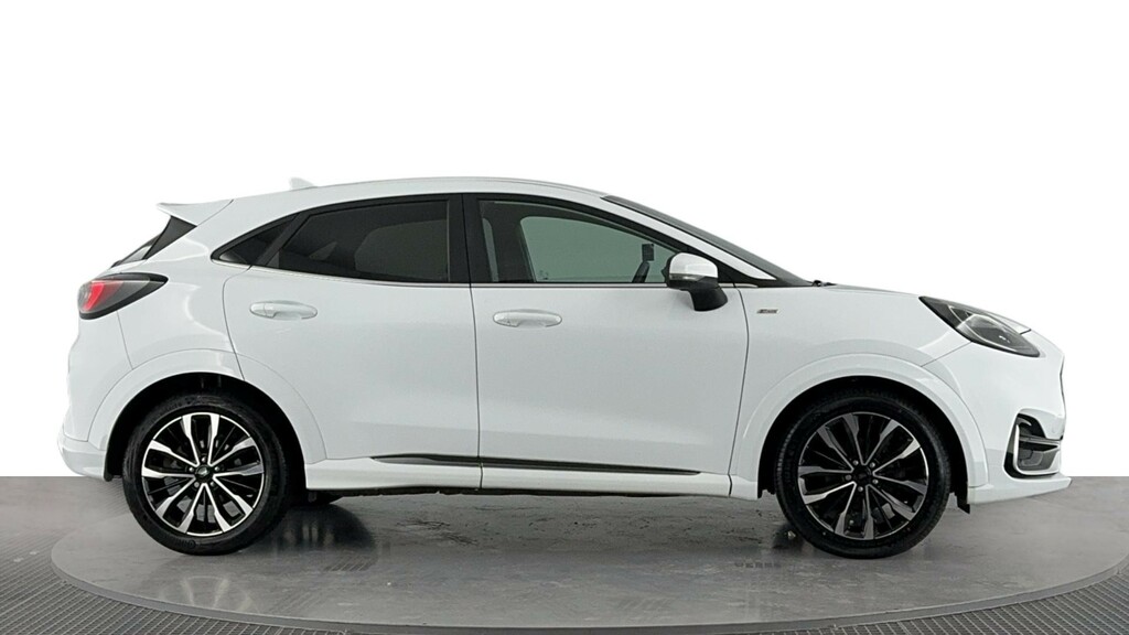 Ford Puma 1.0T Ecoboost Mhev St-line Vignale Suv FL22RWE White #3