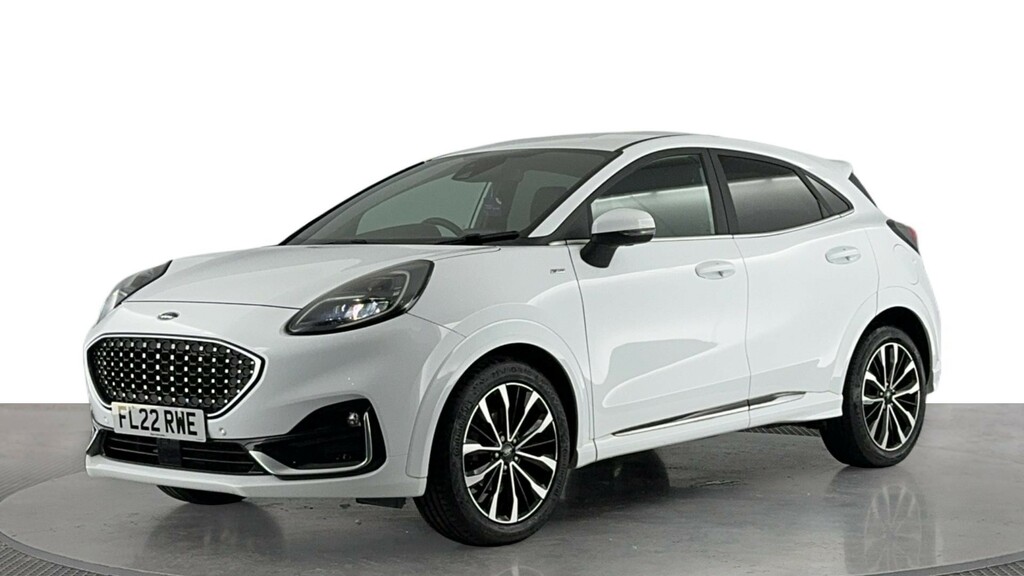 Ford Puma 1.0T Ecoboost Mhev St-line Vignale Suv White