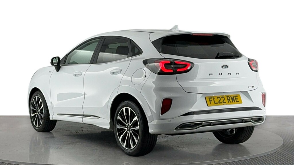 Ford Puma 1.0T Ecoboost Mhev St-line Vignale Suv FL22RWE White #6
