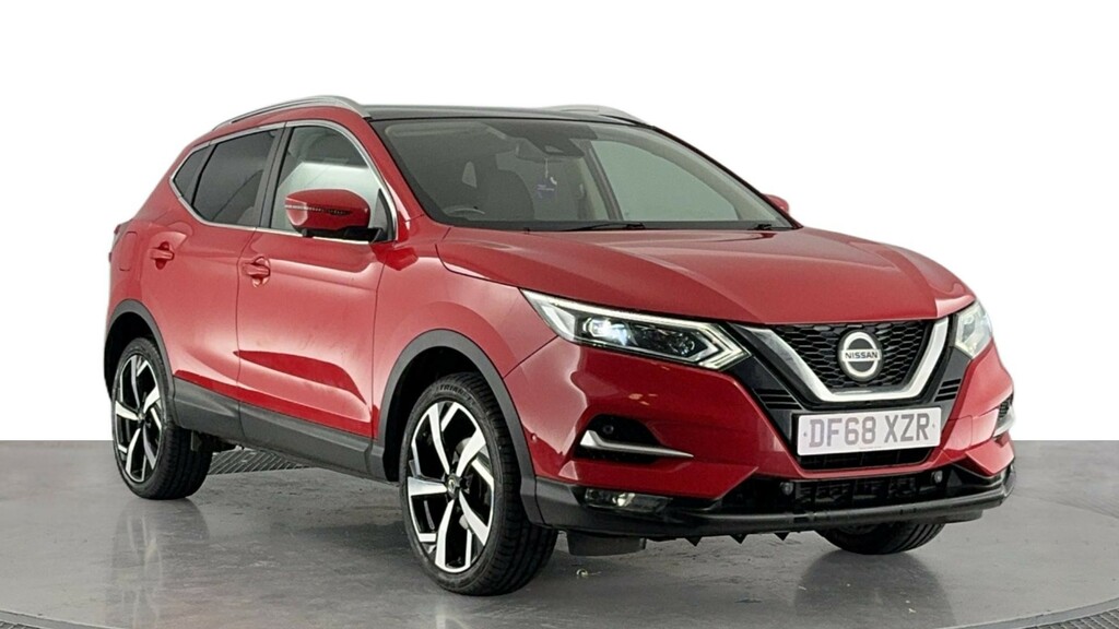 Nissan Qashqai 1.3 Dig-t Tekna Suv Euro 6 Ss DF68XZR Red #2